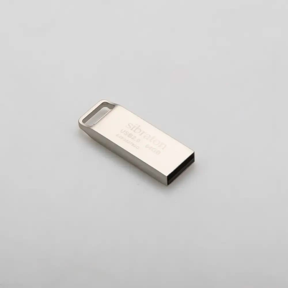 فلش مموری Sibraton SF2408 طلایی ظرفیت 64 گیگابایت — تصویر ۲