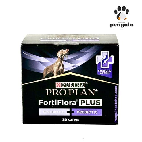 پودر پروبیوتیک سگ پروپلن Fortiflora Plus probiotic + prebiotic بسته 30 عددی