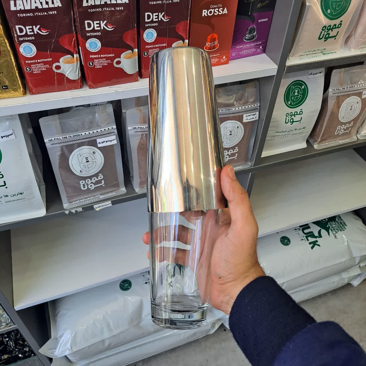 شیکر رنگی شیشه ای بوستون