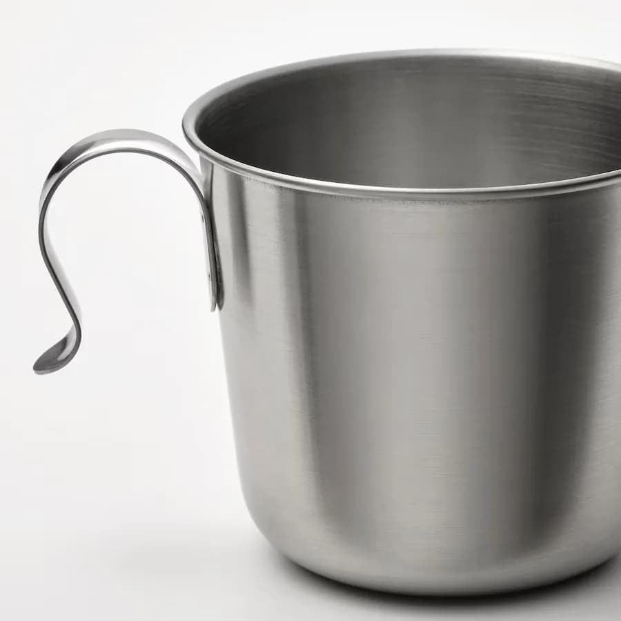 ماگ استیل جفتی GRILLTIDER ایکیا — تصویر ۳
