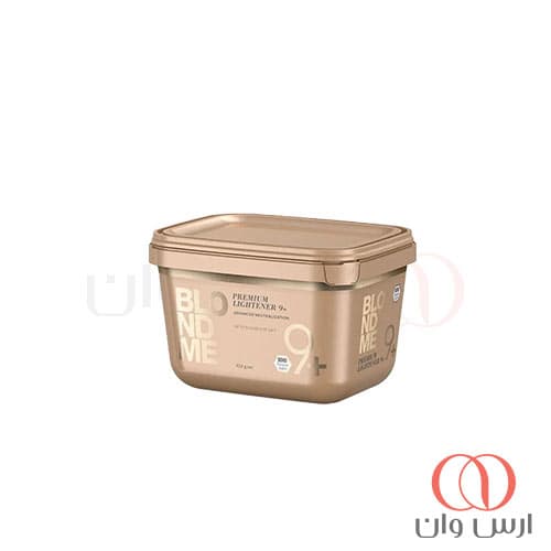 پودر دکلره بلوند می شوارتسکف 9+ مدل PREMIUM وزن 450 گرم — تصویر ۲