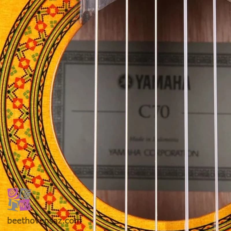 گیتار کلاسیک یاماها مدل C70 + هاردکیس — تصویر ۴