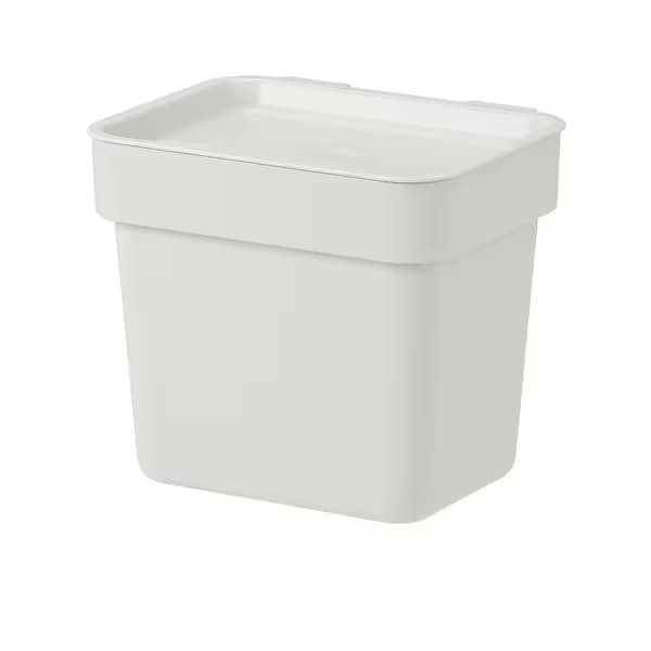 سطل زباله درب دار 3 لیتری HALLBAR ایکیا — تصویر ۹