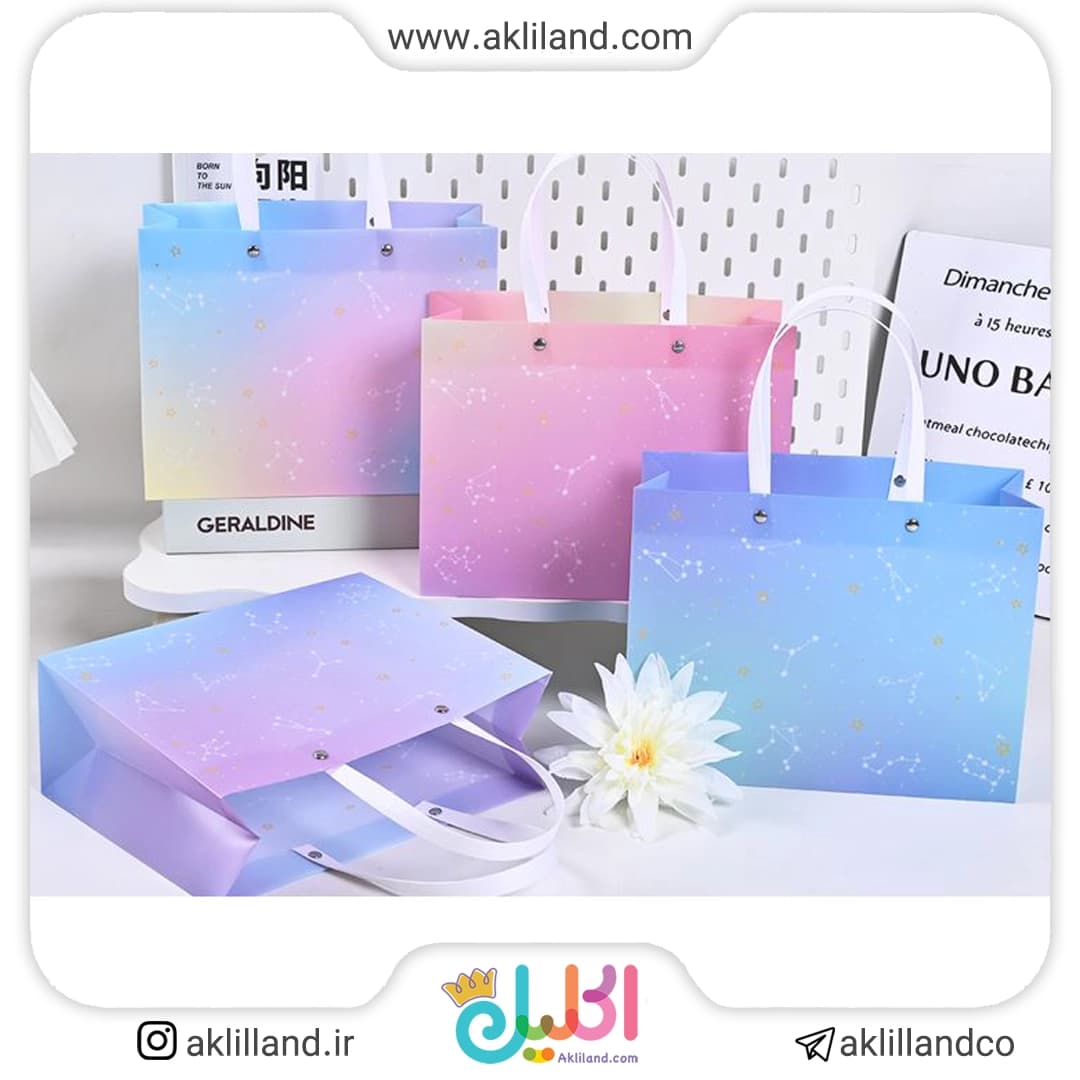 بگ طرح ماه تولد 25.5*20 سانتی متر