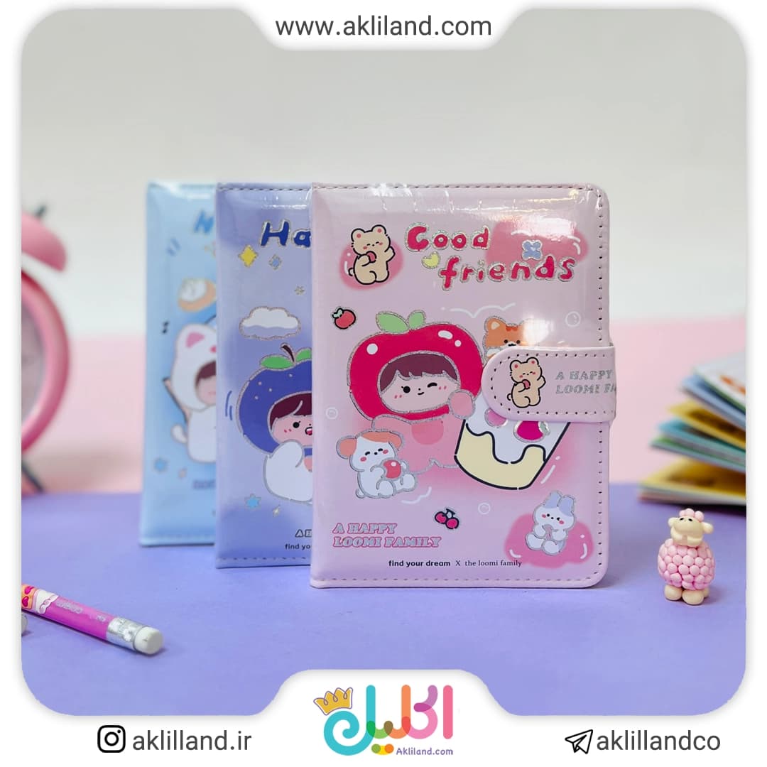 دفترچه مگنتی دختر خرگوشی(رندوم)