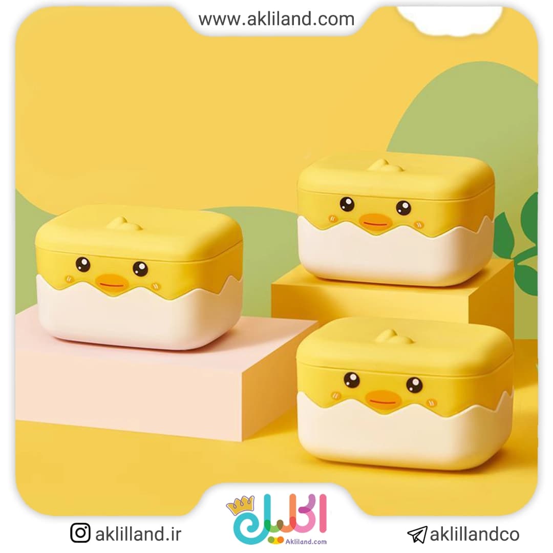 جا صابونی درب دار طرح جوجه