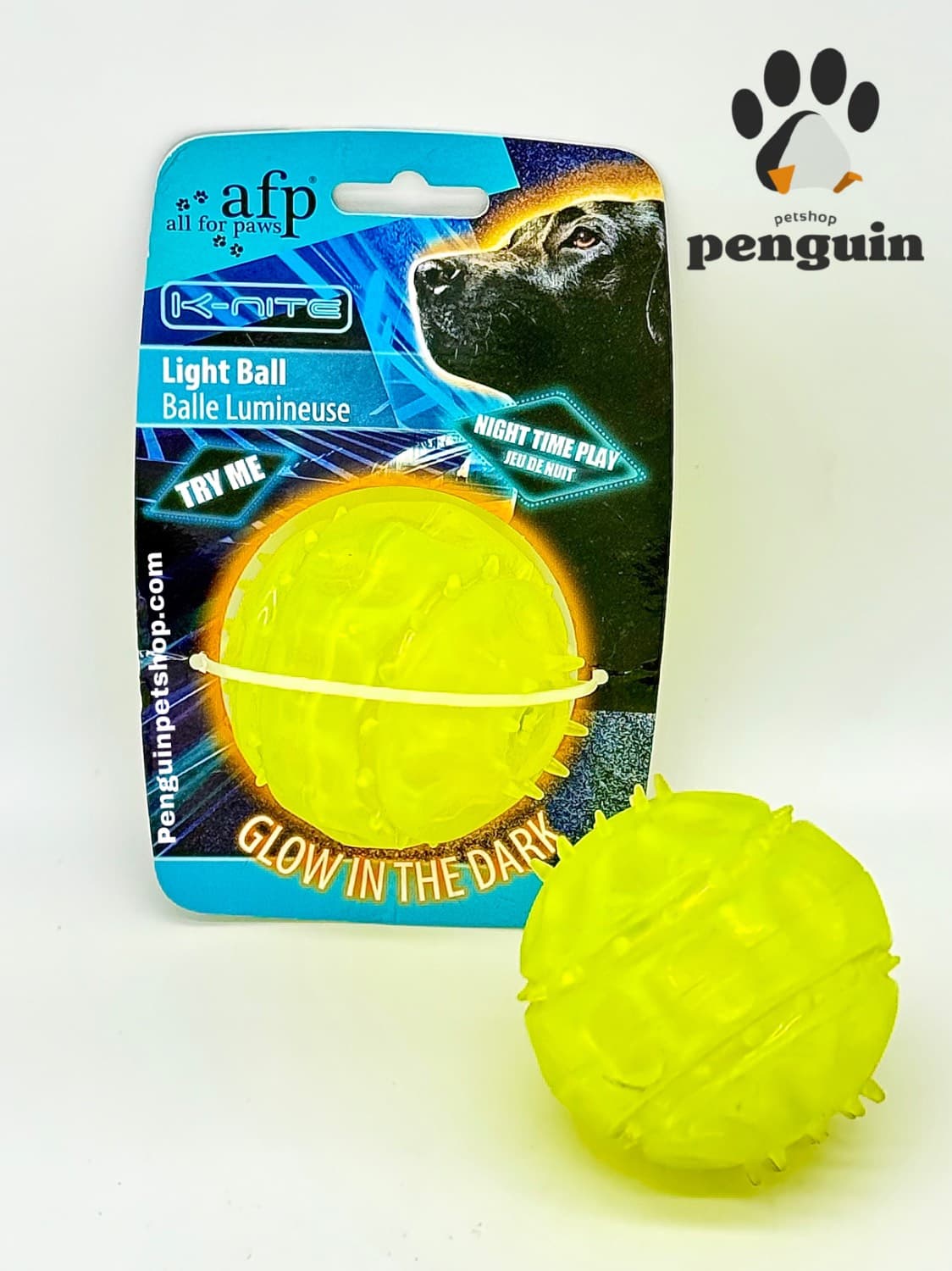اسباب بازی سگ توپ شبرنگ ای اف پی Light ball