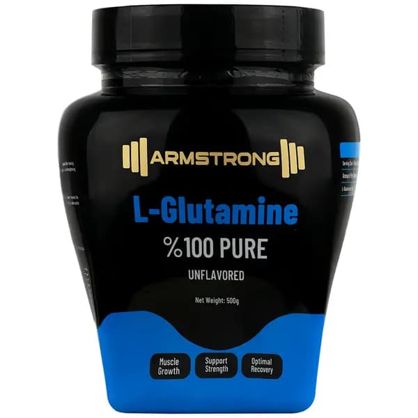 ال گلوتامین خالص 100 درصد / L Glutamine Pure 100 Armstrong