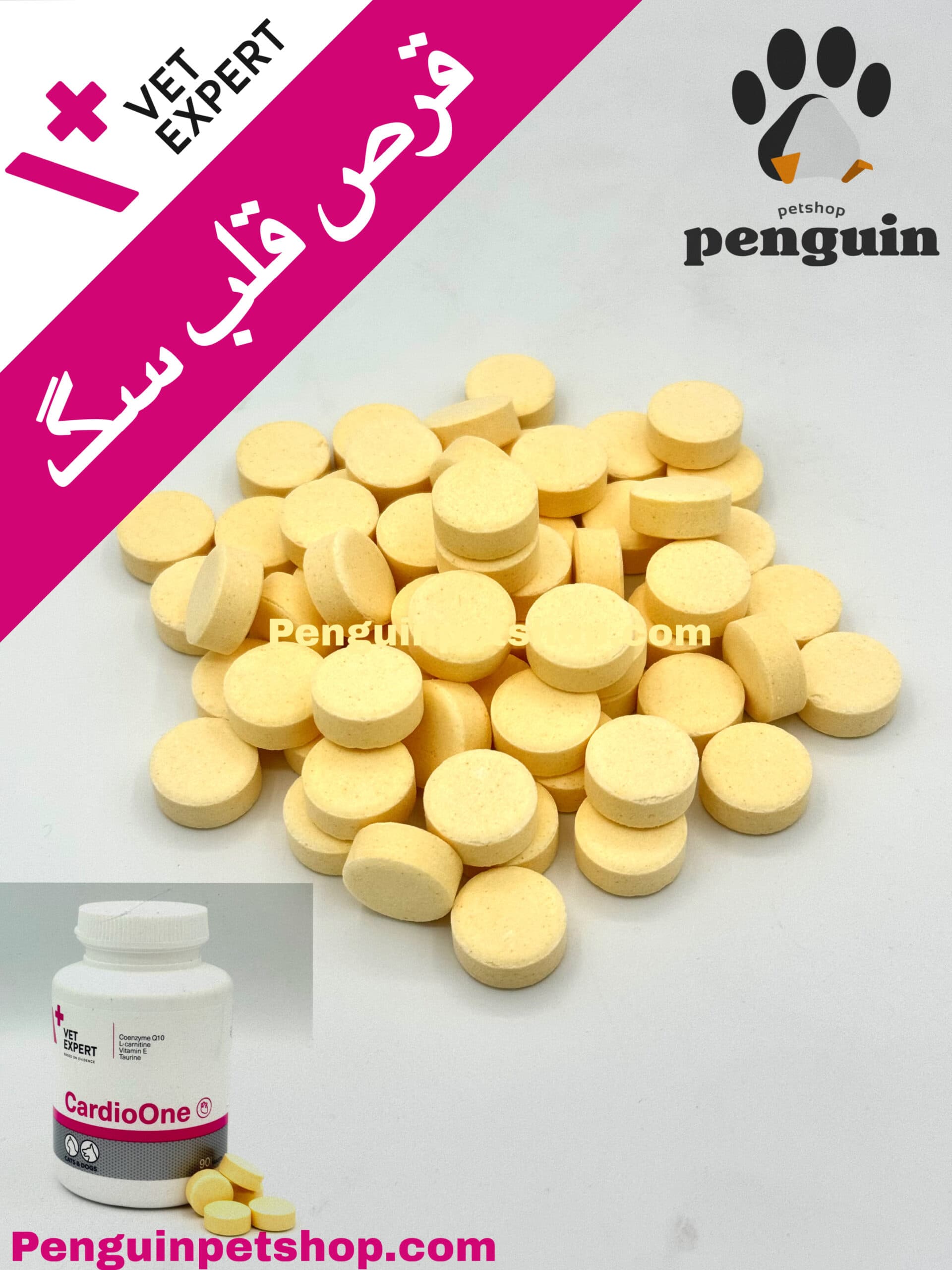 قرص کاردیو وان قلب وت اکسپرت سگ و گربه CARDIO ONE یک عدد