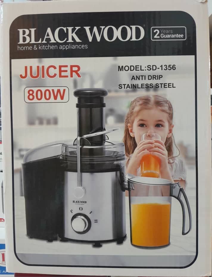 آبمیوه گیری تک کاره بلک وود مدل RS-1356 — تصویر ۲