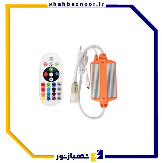 ریموت فلزی ریسه RGB 50 50 کد 61