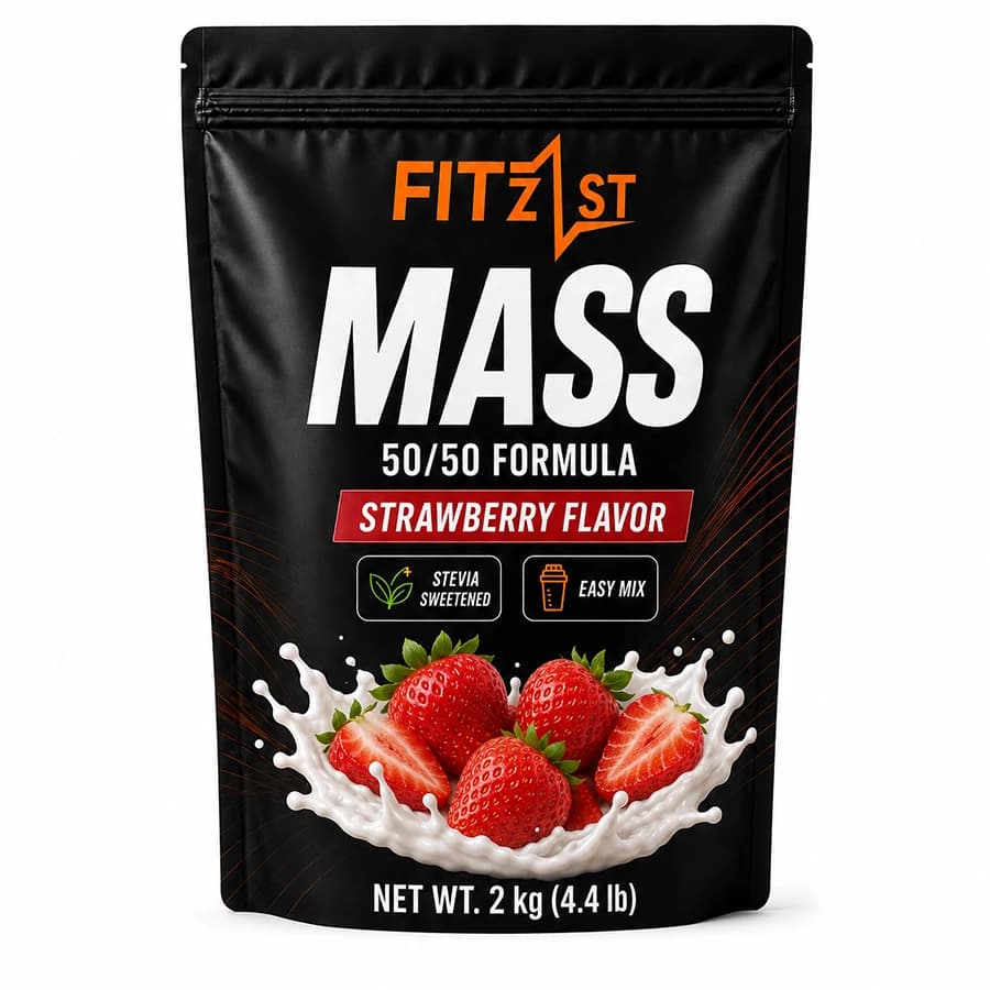 مس 50/50 توت فرنگی 2000 گرم (MASS)