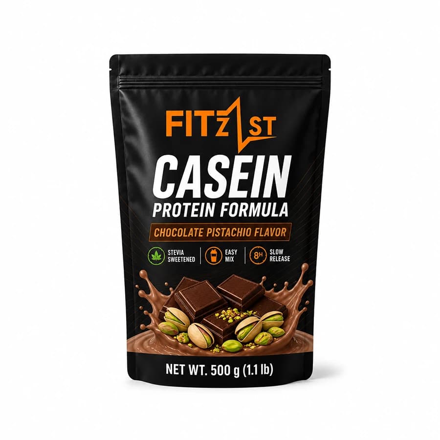 کازئین 500 گرم طعم شکلات پسته (CASEIN)