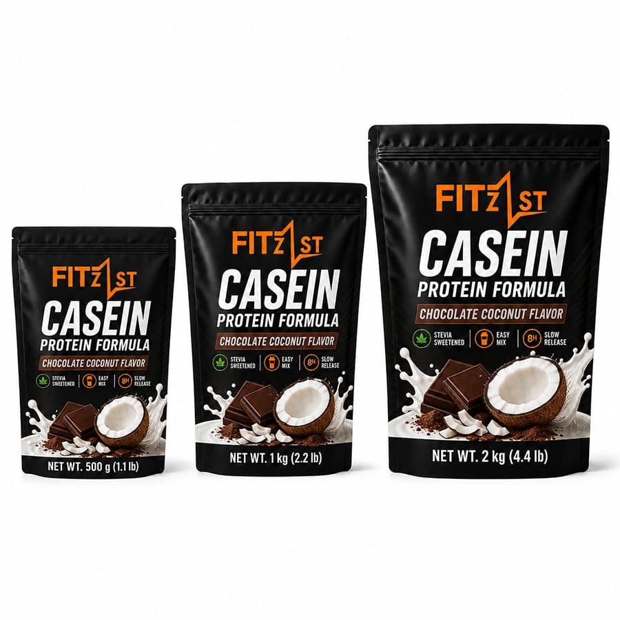 کازئین 2000 گرم طعم شکلات نارگیل (CASEIN) — تصویر ۳