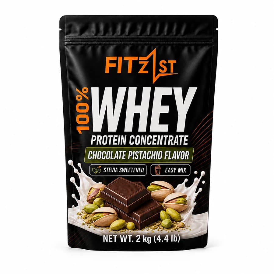 وی 2000 گرم طعم شکلات پسته (WHEY)
