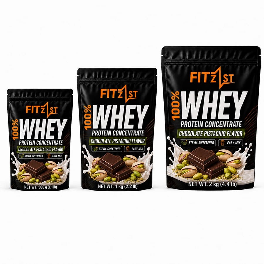 وی 500 گرم طعم شکلات پسته (WHEY) — تصویر ۲