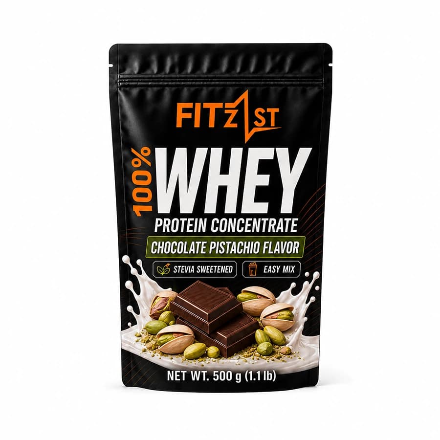 وی 500 گرم طعم شکلات پسته (WHEY)