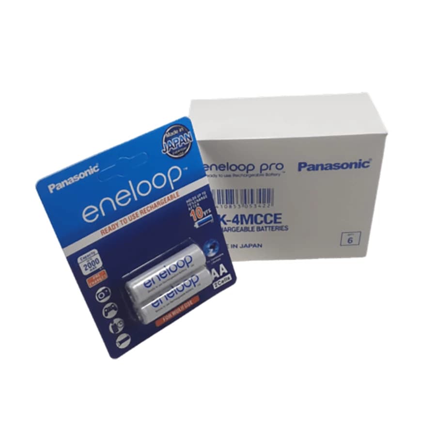 باتری قلمی شارژی eneloop پاناسونیک (جعبه 6 کارتی)