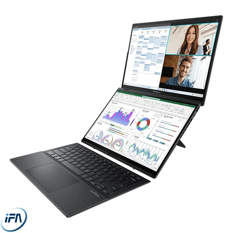 لپ تاپ ایسوس مدل ZenBook Duo UX8406CA – Ultra 9 285H 32GB 2TB — تصویر ۶