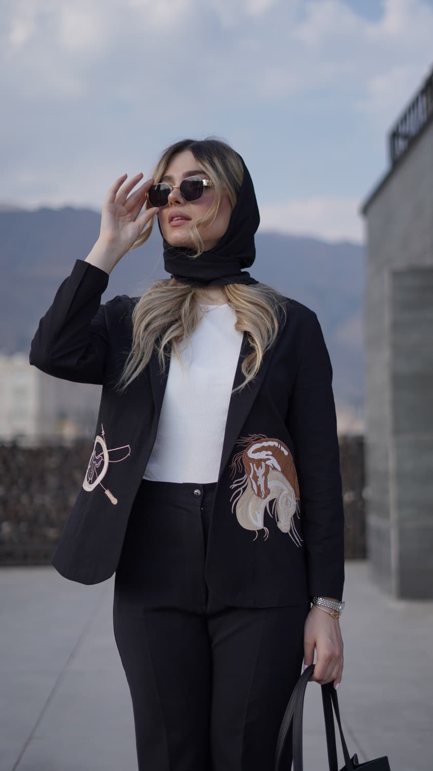 کت هرمس رنگ مشکی