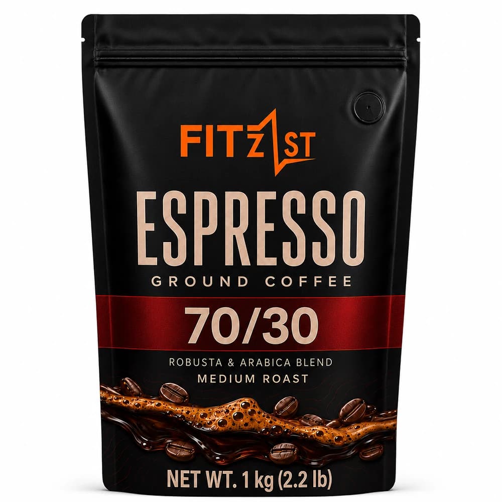 قهوه اسپرسو 70% روبستا 1000 گرم