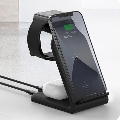 شارژر وایرلس رسی 15 وات Recci RCW-16 — تصویر ۸
