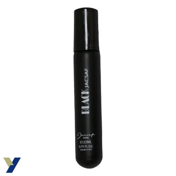 عطر جیبی مردانه ژک ساف مدل BLACK JACSAF حجم 22 ML