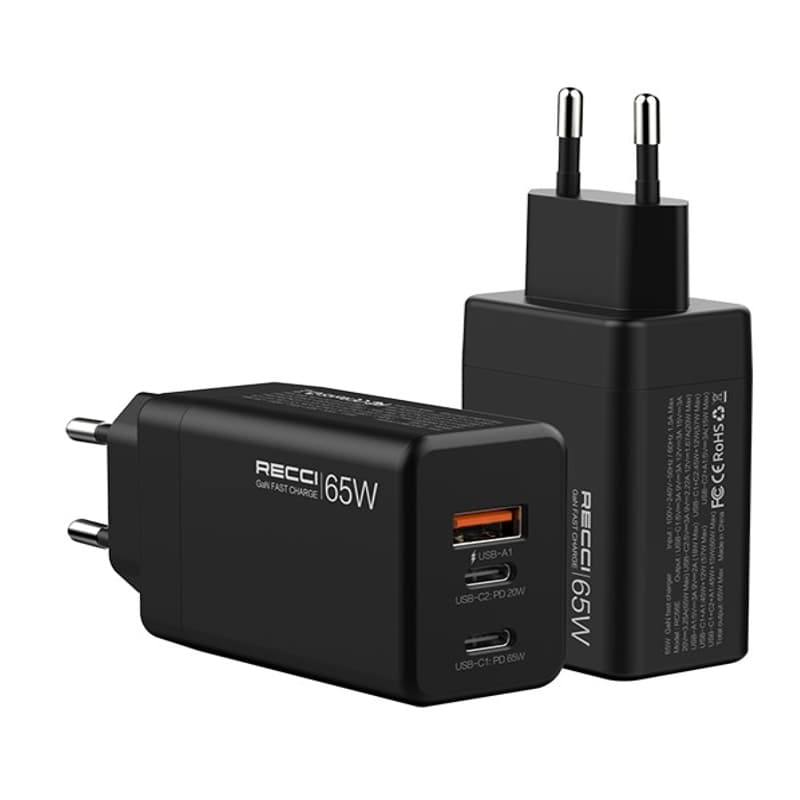 آداپتور رسی 65 وات Recci RC56E — تصویر ۱۰
