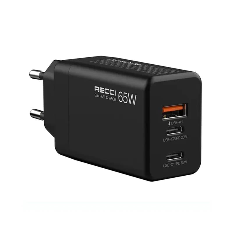 آداپتور رسی 65 وات Recci RC56E — تصویر ۴