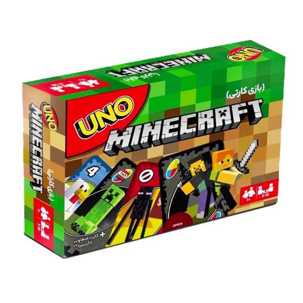 بازی کارتی اونو ماینکرافت (Uno Minecraft)