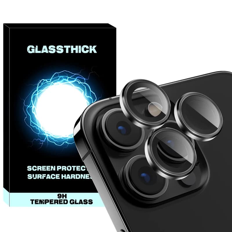 محافظ لنز دوربین گلستیک مدل Ring Metal مناسب برای گوشی موبایل اپل Iphone 13 Pro / 13 Pro Max