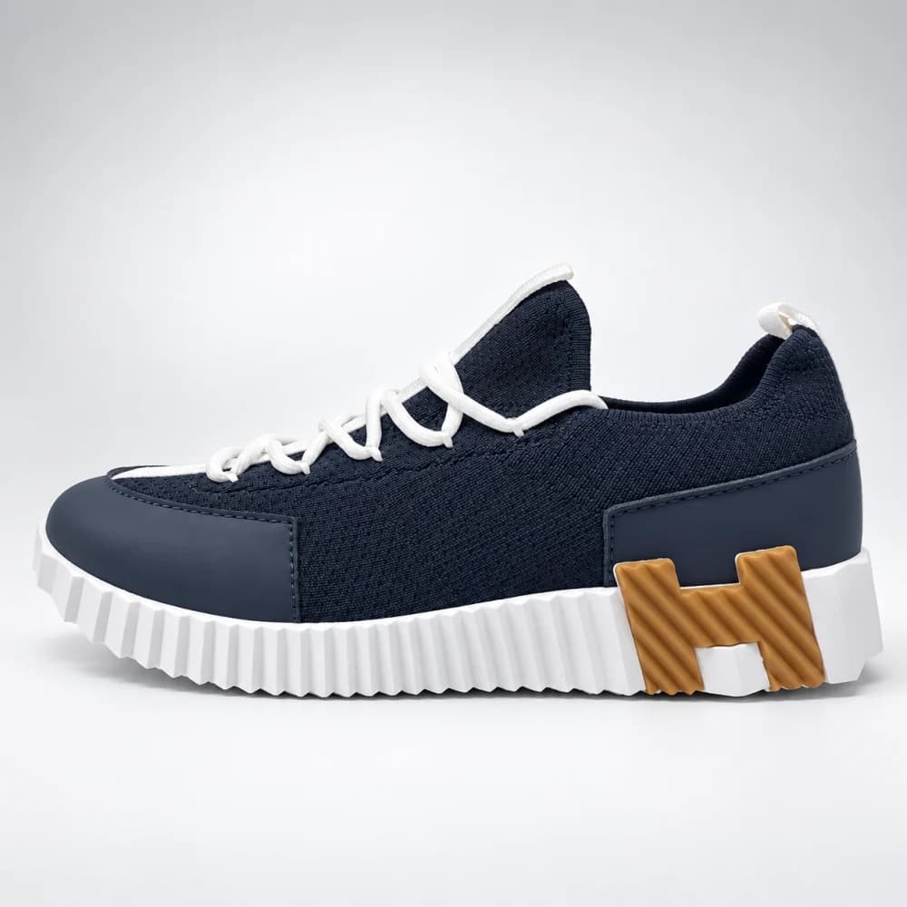 کتونی زنانه هرمس لیفت اسلیپ آن سرمه‌ای | Hermès Lift Slip-On Navy