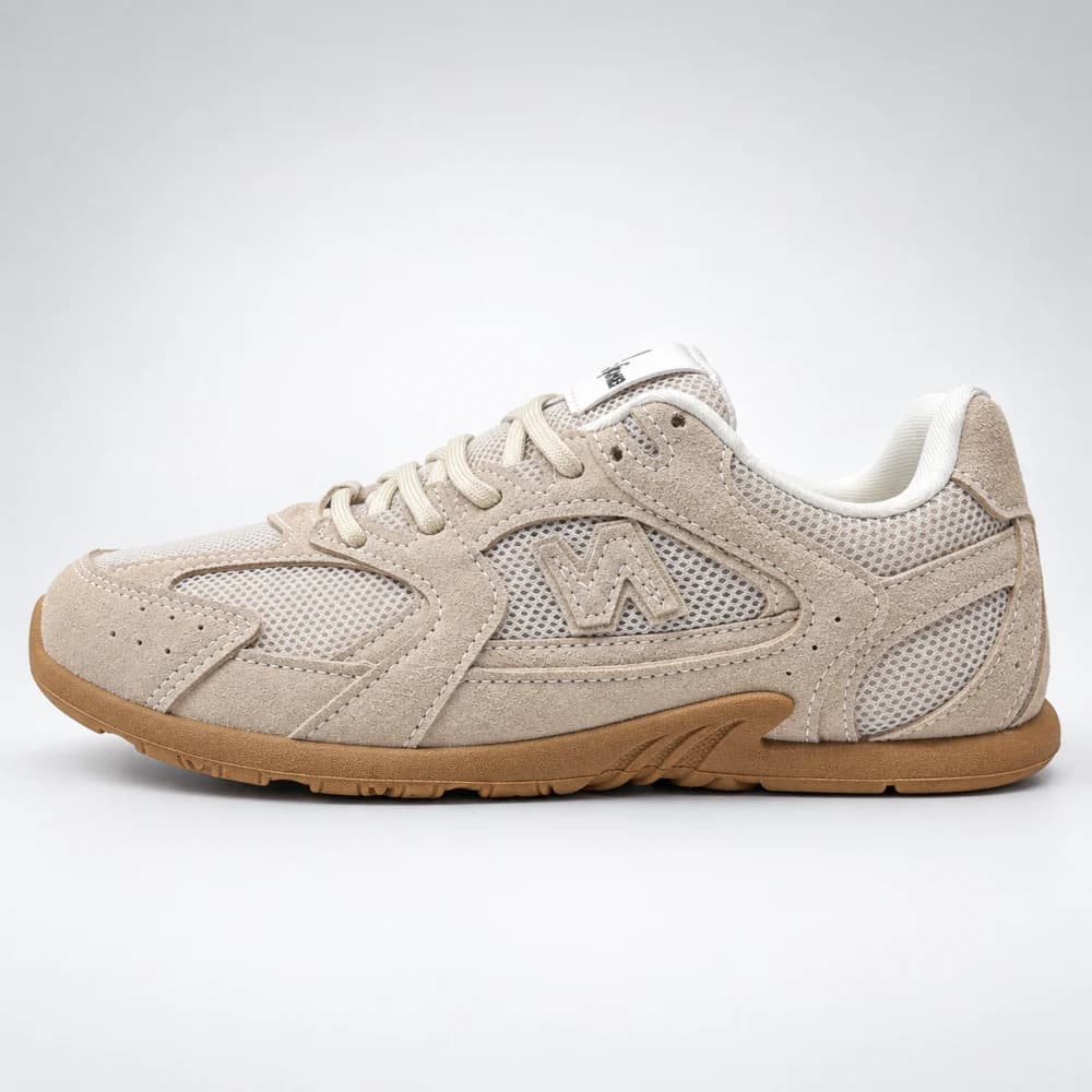 کتونی زنانه نیوبالانس میو میو کرم | New Balance Miu Miu Cream