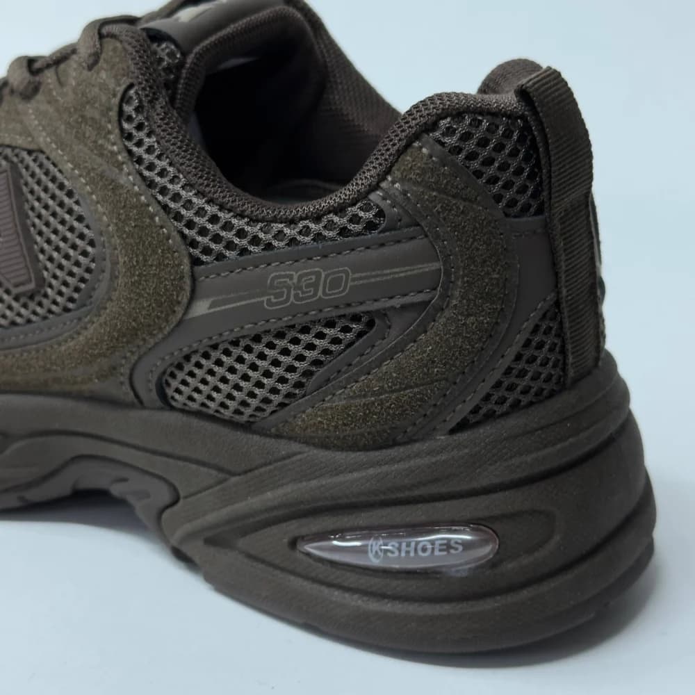 کتونی زنانه نیوبالانس 530 قهوهای تیره | New Balance 530 Dark Brown — تصویر ۳