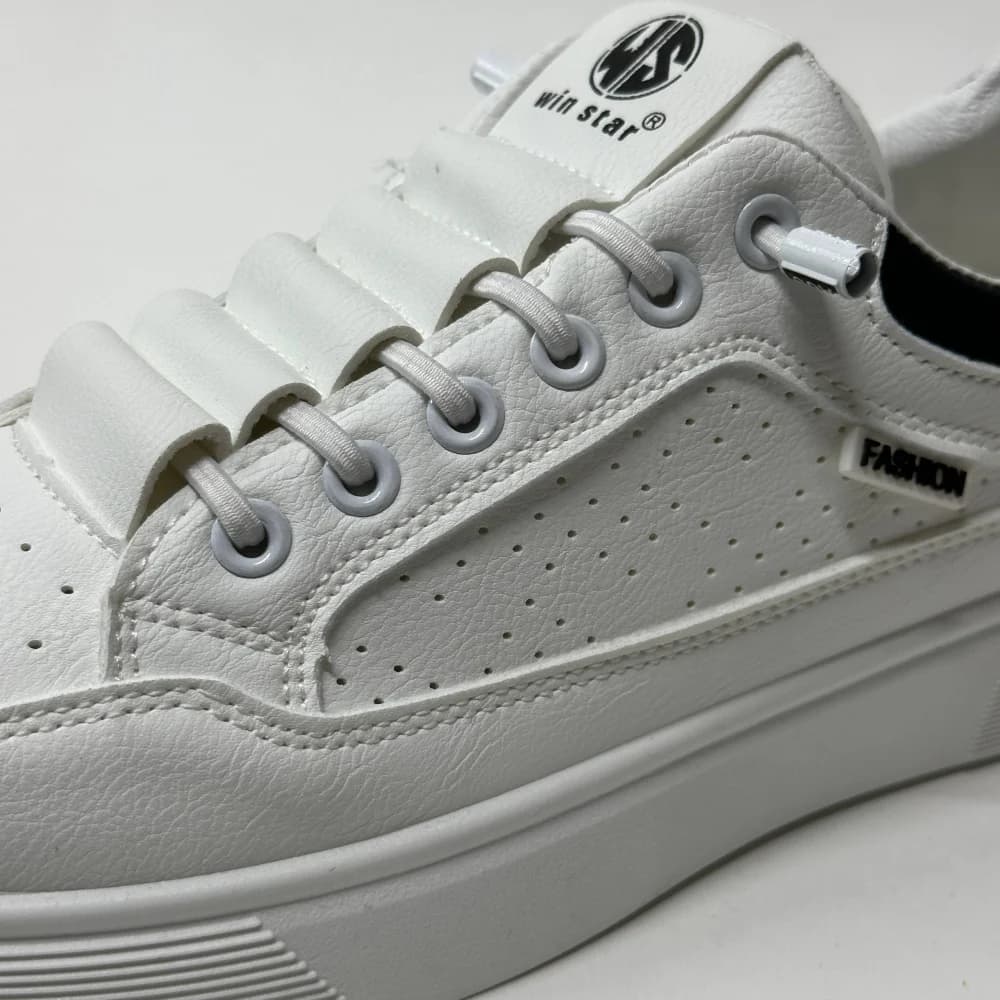 کتونی ونس مردانه وین استار سفید مشکی | Vans Win Star White Black — تصویر ۲