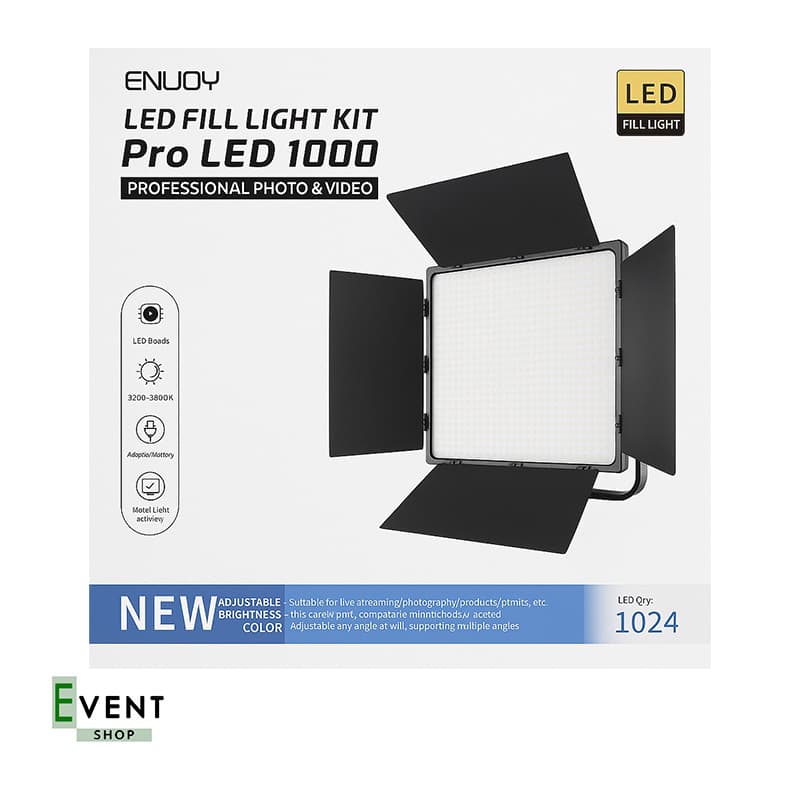 نور مکمل سافت ENUJOY Pro LED 1000