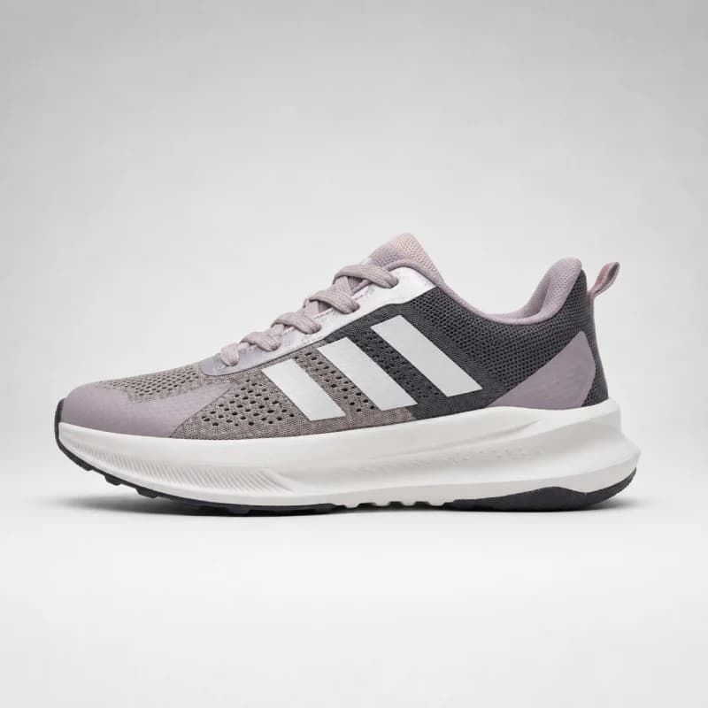کتونی آدیداس ران فالکون طوسی بنفش | Adidas Runfalcon Grey Purple