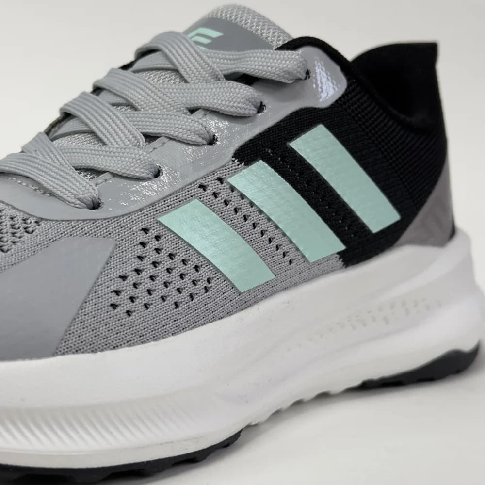 کتونی آدیداس ران فالکون طوسی | Adidas Runfalcon Grey — تصویر ۵