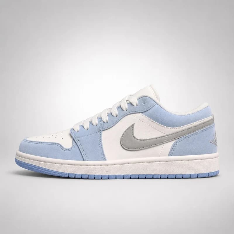 کتونی نایک ایر جردن 1 لو آبی آسمانی | Air Jordan 1 Low Sky Blue — تصویر ۲