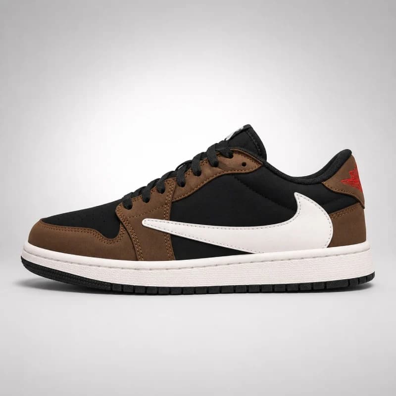 کتونی نایک ایر جردن 1 لو تراویس اسکات موکا | Travis Scott x Air Jordan 1 Low Mocha