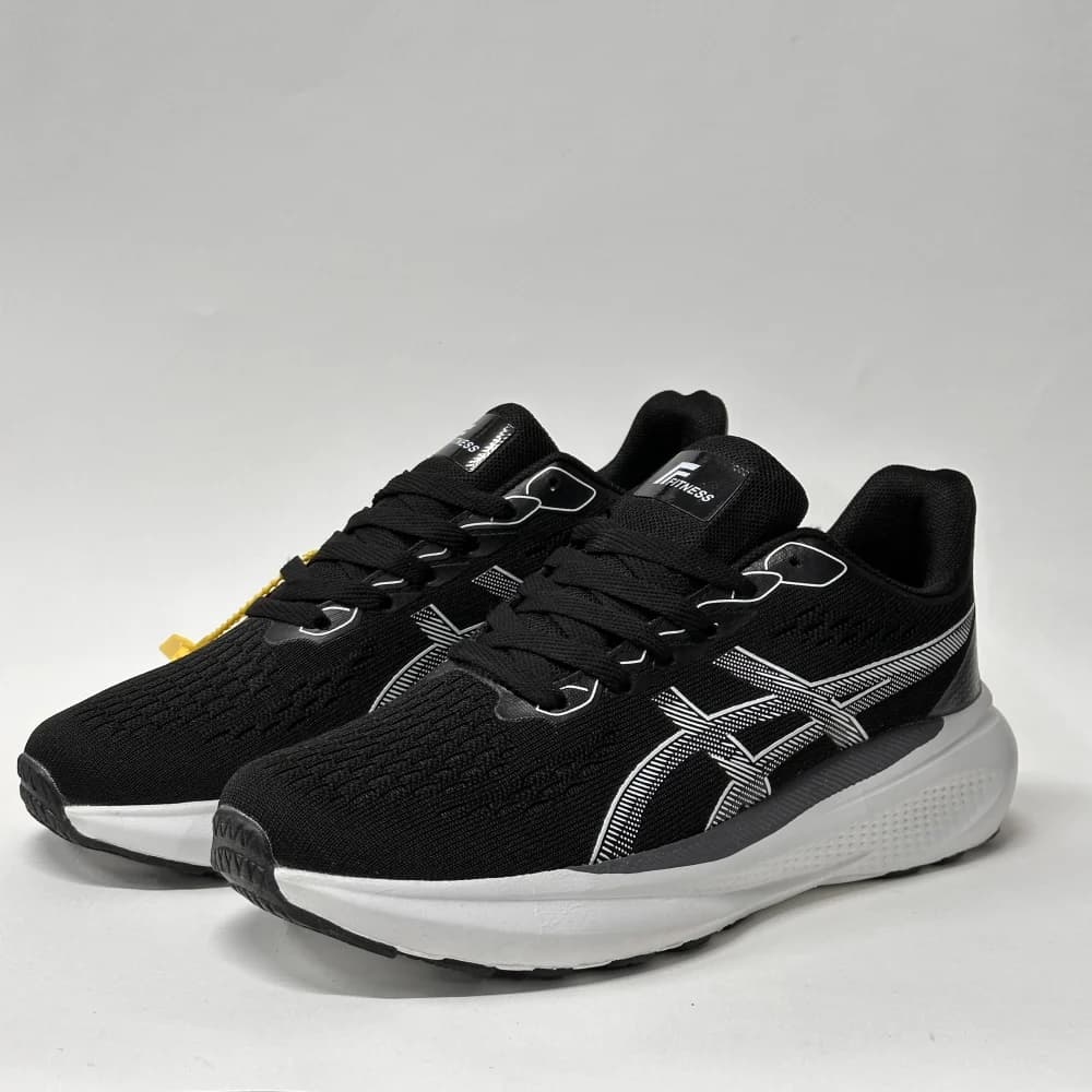 کتونی رانینگ اسیکس مشکی سفید | Asics Gel Kayano 30 Black White — تصویر ۴