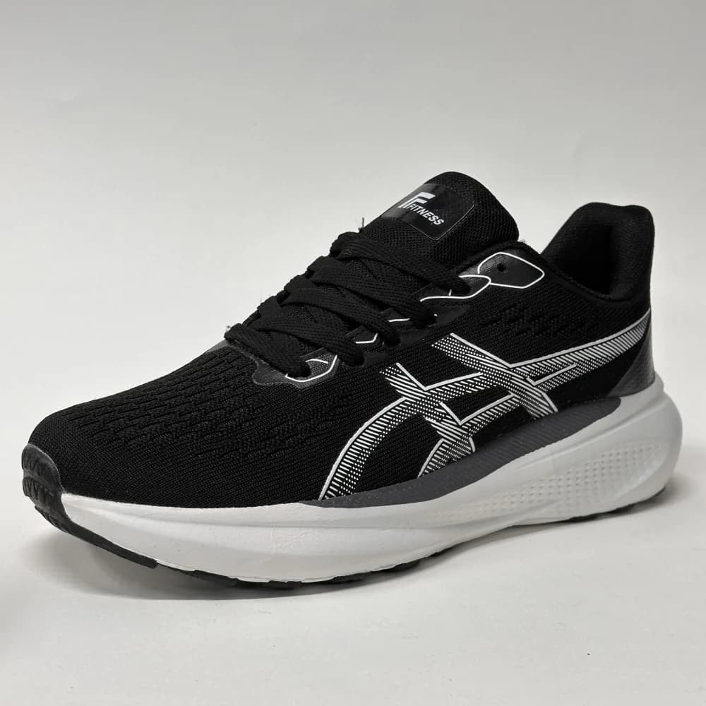 کتونی رانینگ اسیکس مشکی سفید | Asics Gel Kayano 30 Black White — تصویر ۵