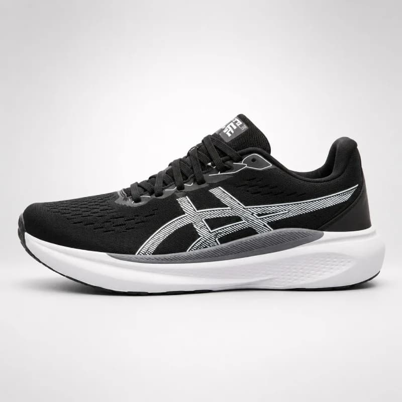 کتونی رانینگ اسیکس مشکی سفید | Asics Gel Kayano 30 Black White