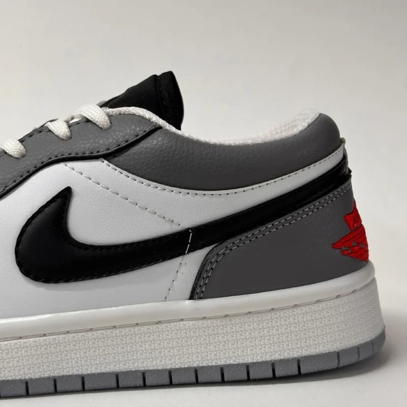 کتونی نایک ایر جردن 1 لو سفید طوسی | Air Jordan 1 Low Smoke Grey — تصویر ۶