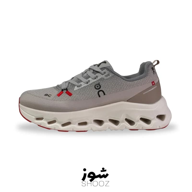 کتونی آن رانینگ Cloudtilt طوسی | On Running Cloudtilt Grey Red