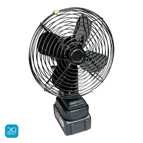 پنکه شارژی ارتقا یافته 48 ولتی تمام فلز Lithium Electric دو سرعته