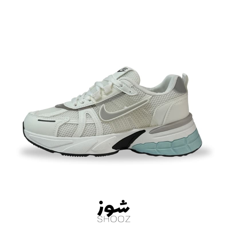 کتونی مردانه v2k سفید آبی وارداتی فول پک چین