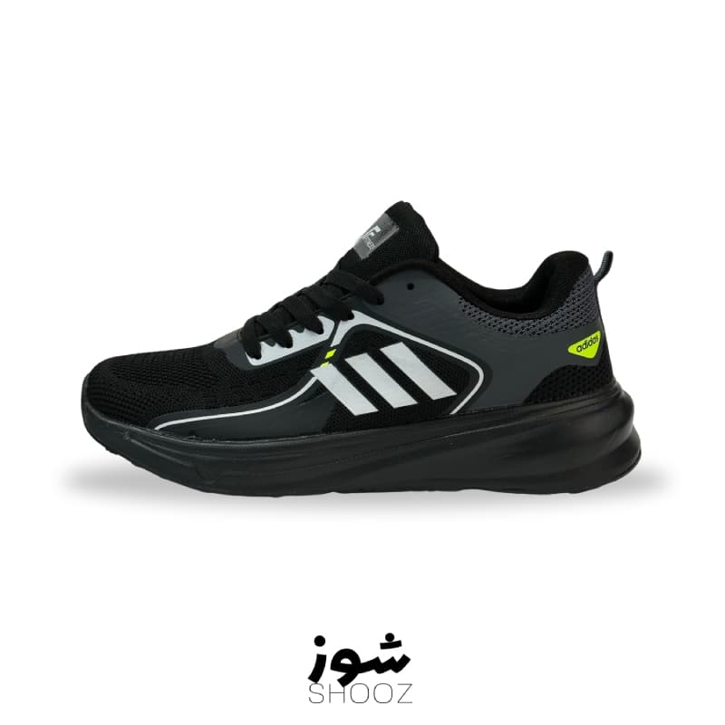 کتونی مردانه آدیداس ترکس مشکی سفید وارداتی فول پک چین — تصویر ۲