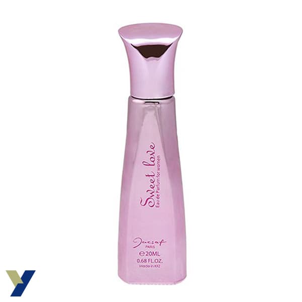 عطر جیبی زنانه ژک ساف مدل سوییت لاو (Sweet Love) حجم 20 ML