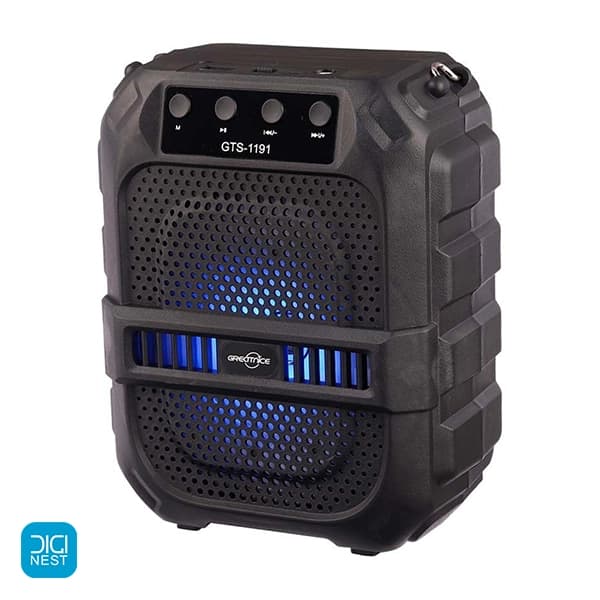 اسپیکر شارژی قابل حمل گریت نایس مدل GTS-1191